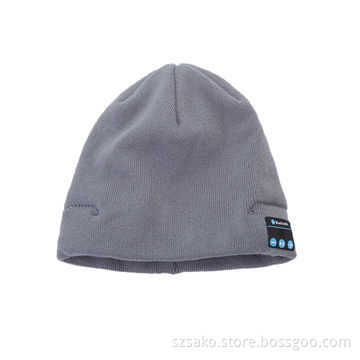 BT Music Cap, Portable Fashion Design, Set-in Mic, V3.0+EDR Bluetooth Version